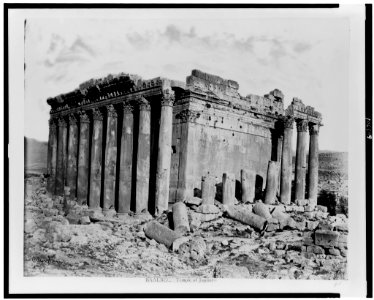 Baalbec. Temple of Jupiter - P. Bergheim. LCCN93500468