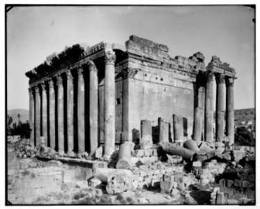 Baalbek (Heliopolis), etc. Columns of Temple of Bacchus LOC matpc.07095