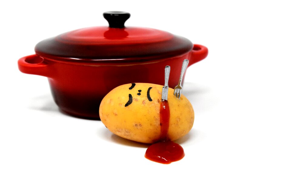 Kill preparing something to eat food