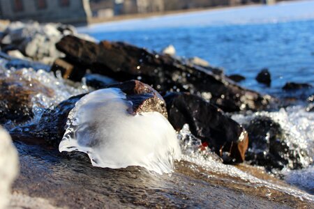 Melting ice freshness