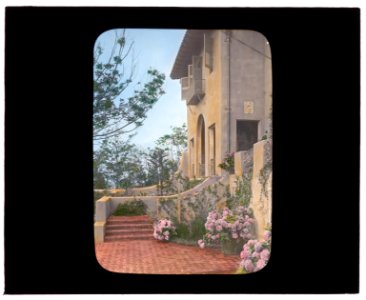 Black Point, Colonel Henry Huttleston Rogers, Jr., Gin Lane and Old Town Road, Southampton, New York. Terrace steps LCCN2008675797