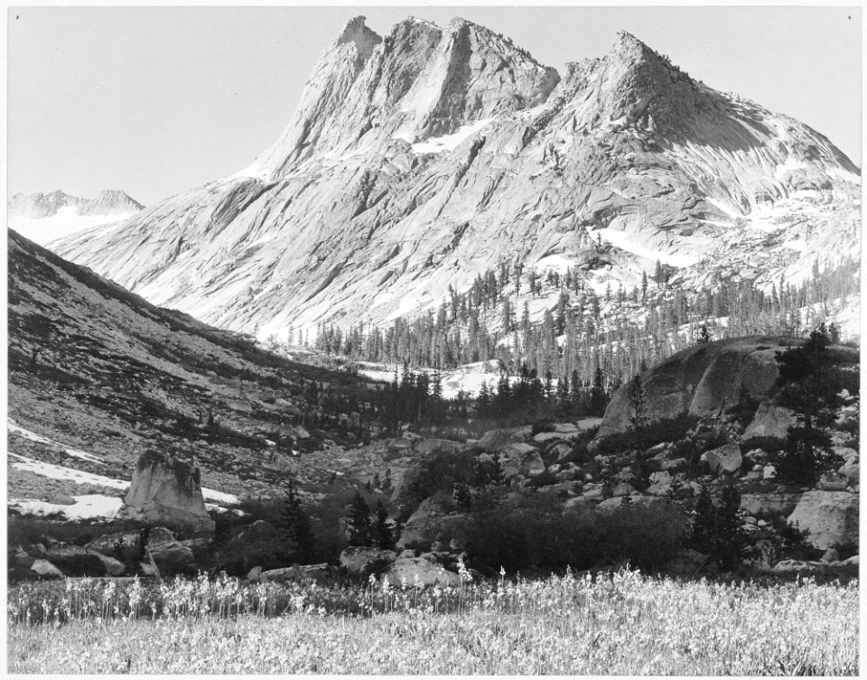 Boaring River, Kings Region, Kings River Canyon (Proposed as a national park), California, 1936., ca. 1936 - NARA - 519939