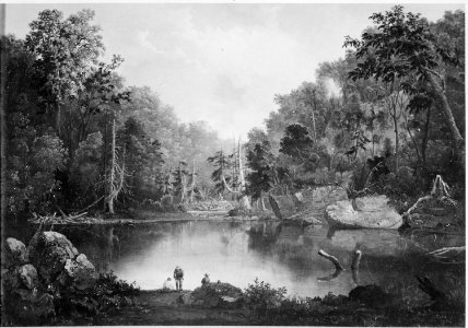 Blue Hole, Little Miami River - NARA - 559059