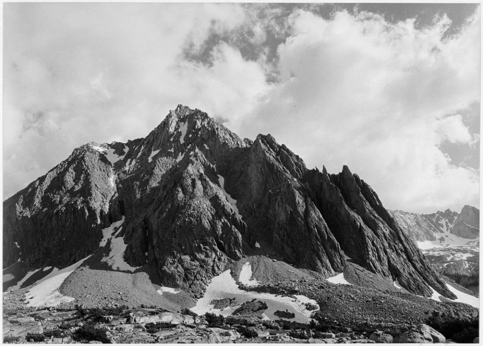 Center Peak, Center Basin, Kings River Canyon (Proposed as a national park), California, 1936., ca. 1936 - NARA - 519931