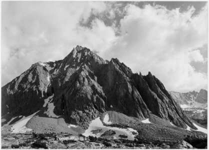 Center Peak, Center Basin, Kings River Canyon (Proposed as a national park), California, 1936., ca. 1936 - NARA - 519931
