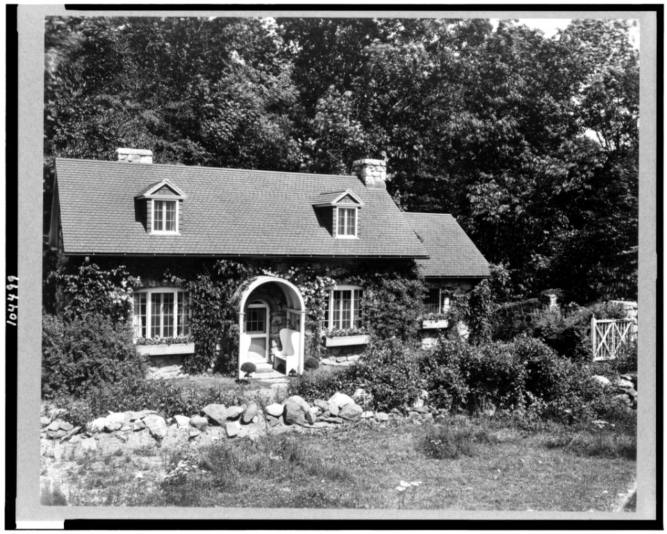 Chelmsford, Elon Huntington Hooker house, Greenwich, Connecticut. Guest house LCCN91796140