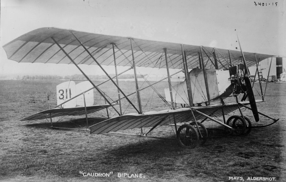 Caudron biplane LCCN2014697248