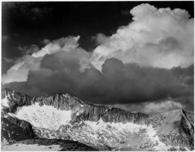 Clouds - White Pass, Kings River Canyon (Proposed as a national park), California, 1936., ca. 1936 - NARA - 519930