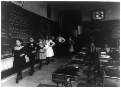 Fancy step around the classroom, 3rd Division LCCN2001702343