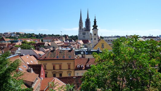 Old city cityscape photo