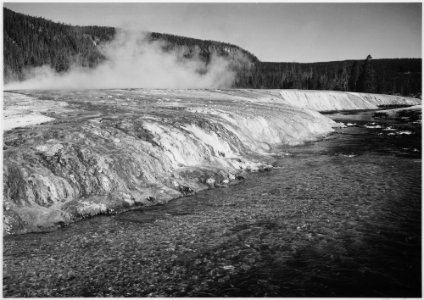 Firehole River, Yellowstone National Park, Wyoming - NARA - 520005
