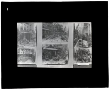 Flagstones, Charles Clinton Marshall house, 117 West 55th Street, New York, New York. Tea house, laundry, and terrace LCCN2007686303