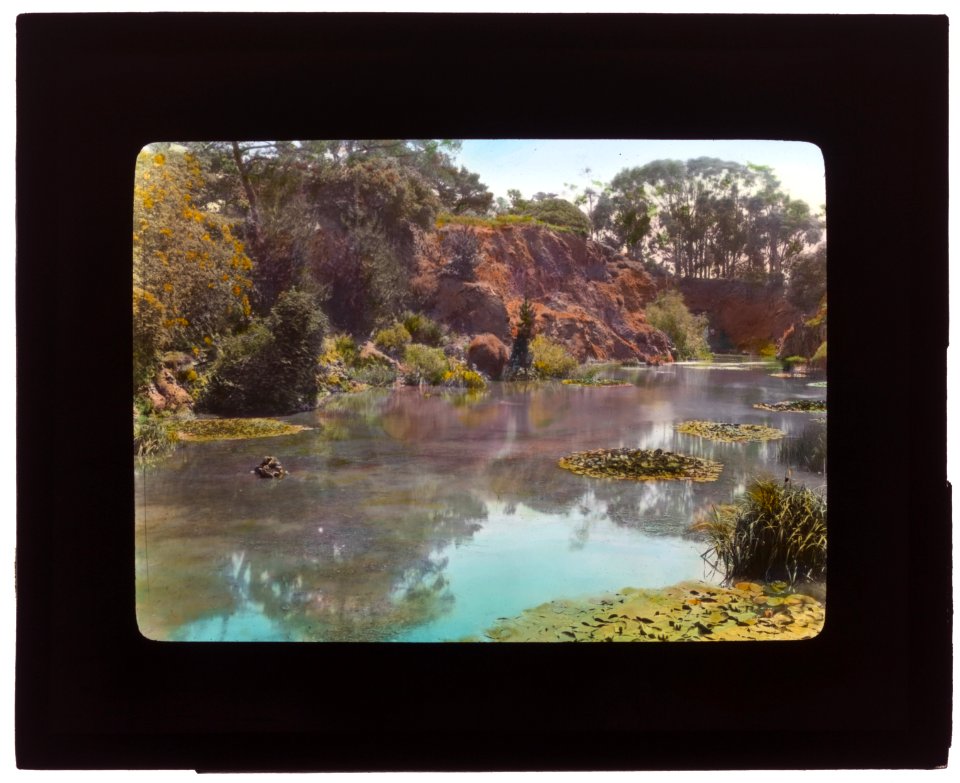 El Fureidis, James Waldron Gillespie house, Parra Grande Lane, Montecito, California. Quarry garden LCCN2007685009