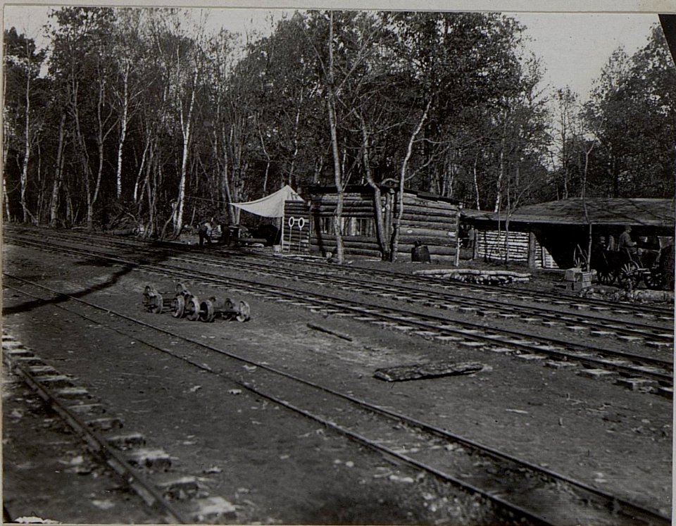 Harzofen Bahnhof der Feldbahn im Abschnitt der zweiten Infanteriedivision (BildID 15456626)