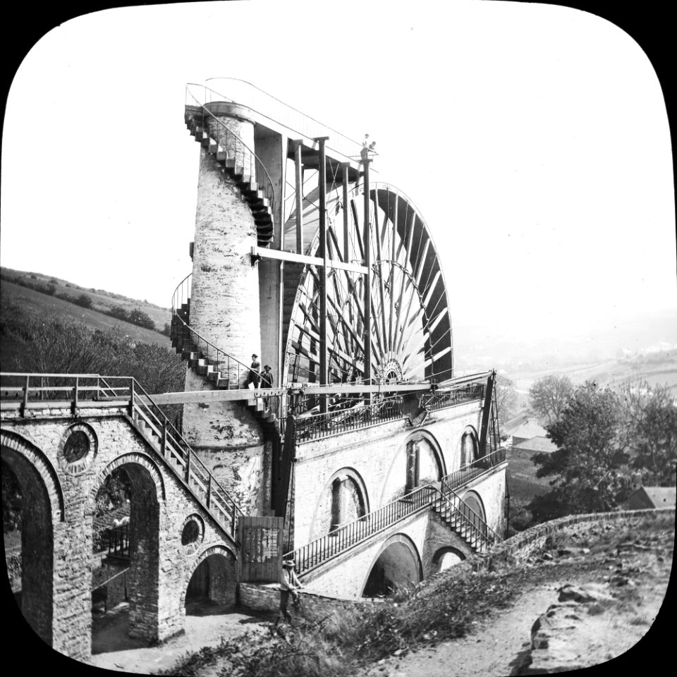 Elaborate technical wheel is of course the Laxey Wheel, Isle of Man (28289508994)