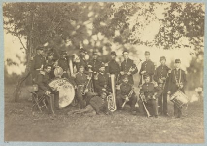 Elmira Cornet Band, Thirty-third Regiment, of the New York State Volunteers, July 1861 LCCN2013648631