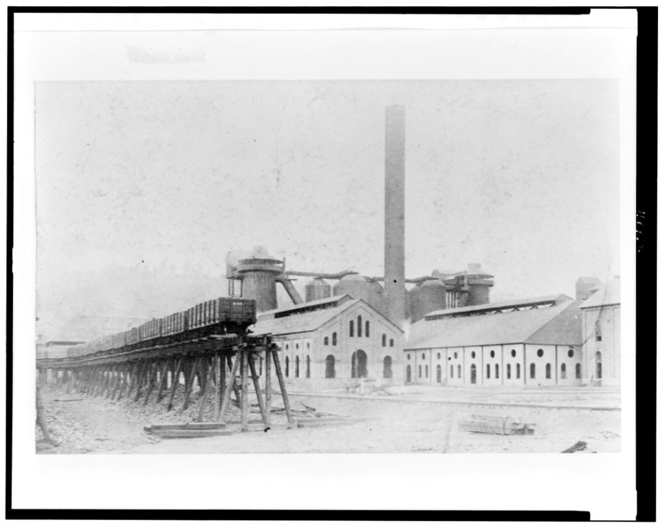 F and G blast furnaces - Edgar Thomson Steel Works, Bessemer, Pennsylvania LCCN95508626