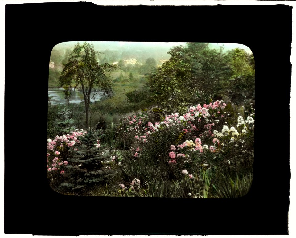 Fenimore, James Stetson Metcalfe house, Bedford Hills, New York. View to Lake Marie from terraced garden LCCN2008676033