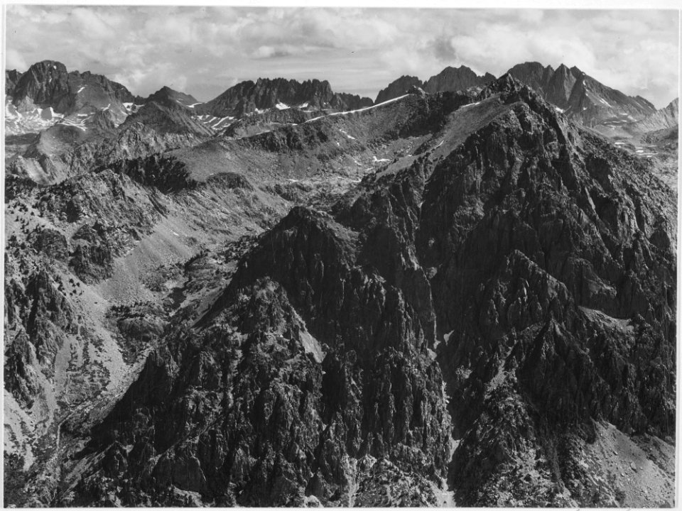 From Windy Point, Kings River Canyon (Proposed as a national park), California, 1936., ca. 1936 - NARA - 519936