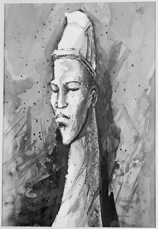 Head of Hausa, 1958 - NARA - 558876