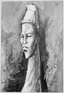 Head of Hausa, 1958 - NARA - 558876