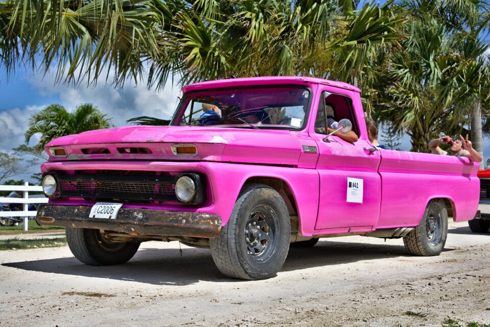 Vintage pickup truck