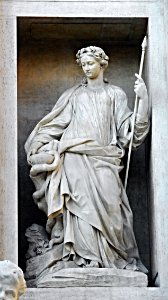 Healthiness by Filippo della Valle (Florence 1698-Rome 1768) - Fountain of Trevi (1732-1762) in Rome (24226247470)
