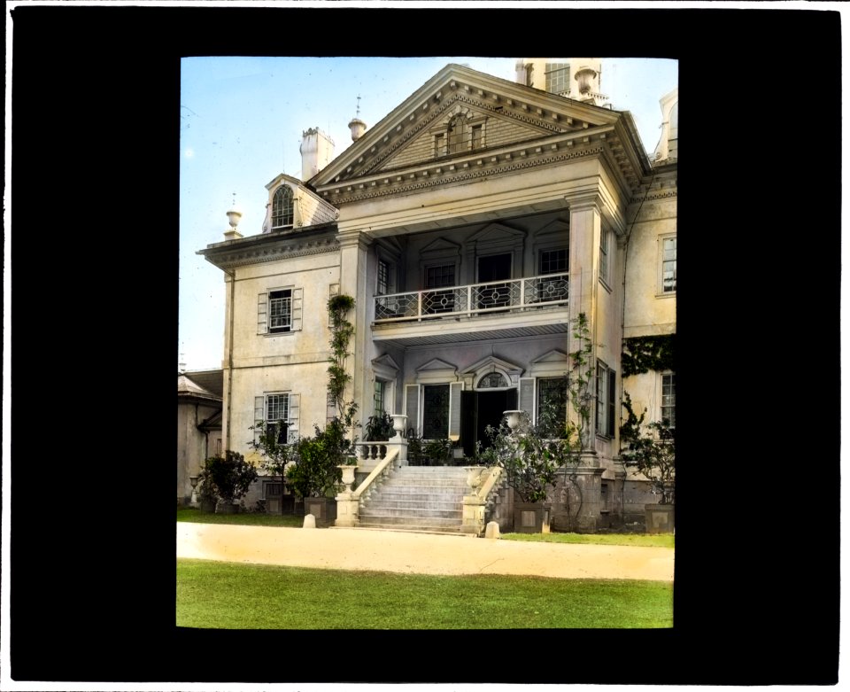 Hampton, John Ridgely house, Hampton Lane, Towson, Md. North façade, entrance LCCN2008675879