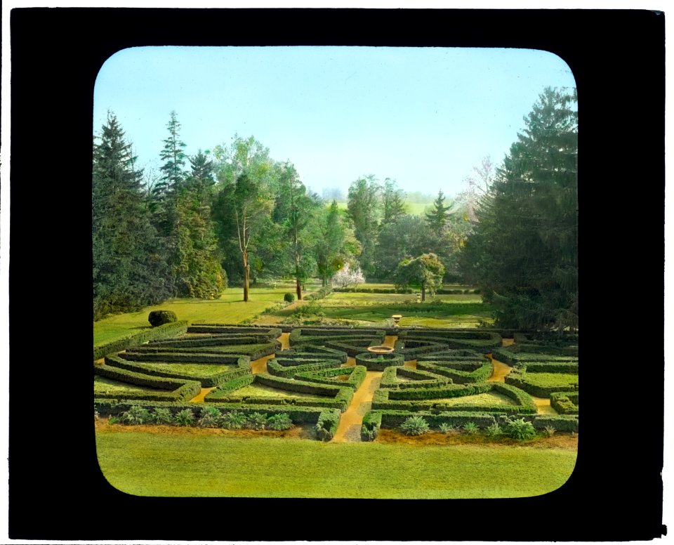 Hampton, John Ridgely house, Hampton Lane, Towson, Maryland. First parterre LCCN2008675877