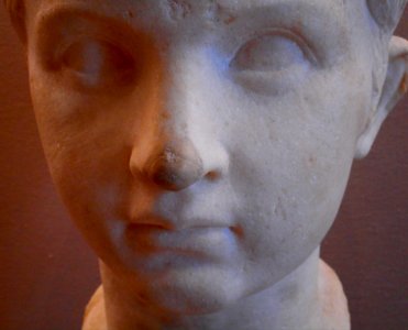 Head of Gaius Caesar (Rome 20 BC-Limira 4 AD), Augustus' grandson, found at Herculaneum on 1742 - Exhibition Herculaneum and Pompeii Vision of Discovery at the Archaeological Museum of Naples (45221391162)