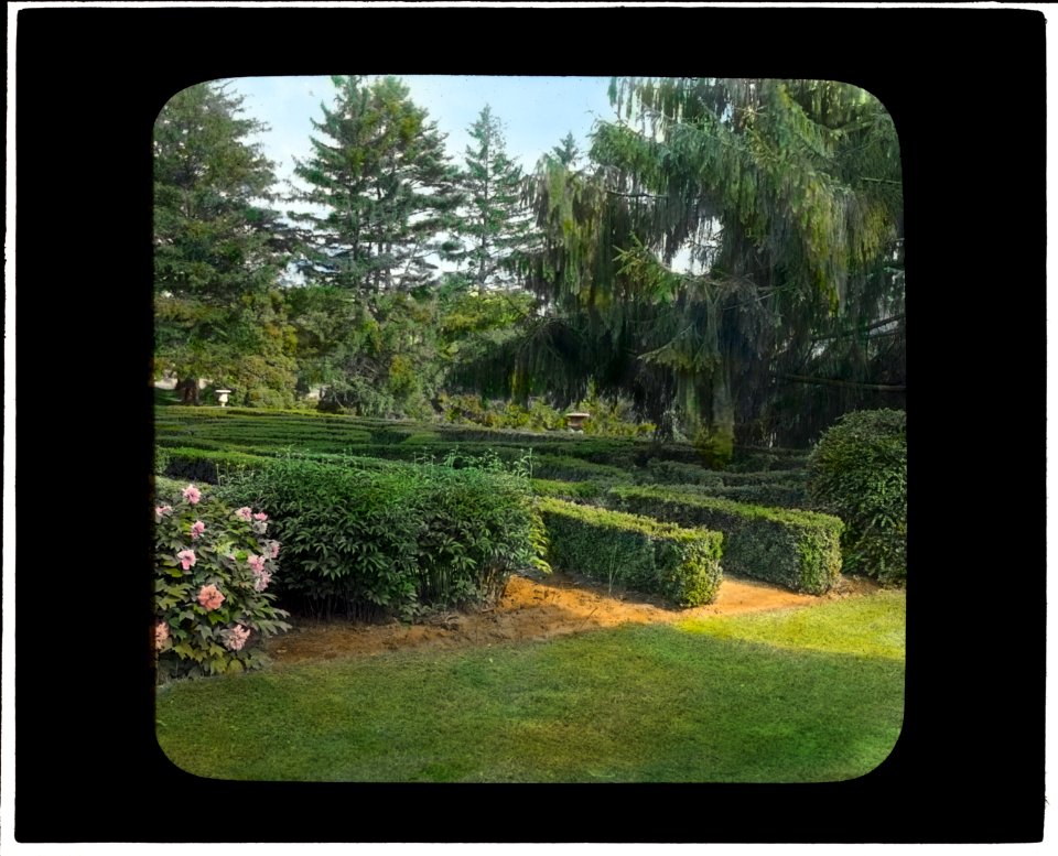 Hampton, John Ridgely house, Hampton Lane, Towson, Md. Parterre LCCN2008675876