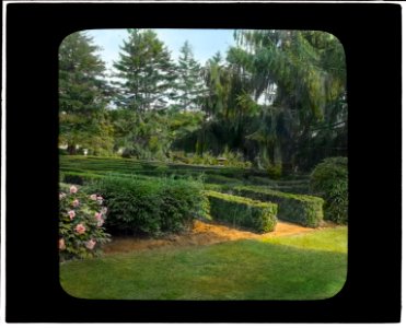 Hampton, John Ridgely house, Hampton Lane, Towson, Md. Parterre LCCN2008675876