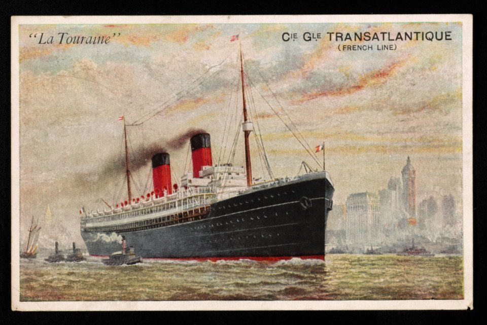 La Touraine Cie. Gle. Transatlantique (French Line). LCCN2013645888