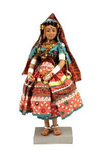 Lalita doll presented to First Lady Jacqueline Kennedy by Sarvepalli Radhakrishnan