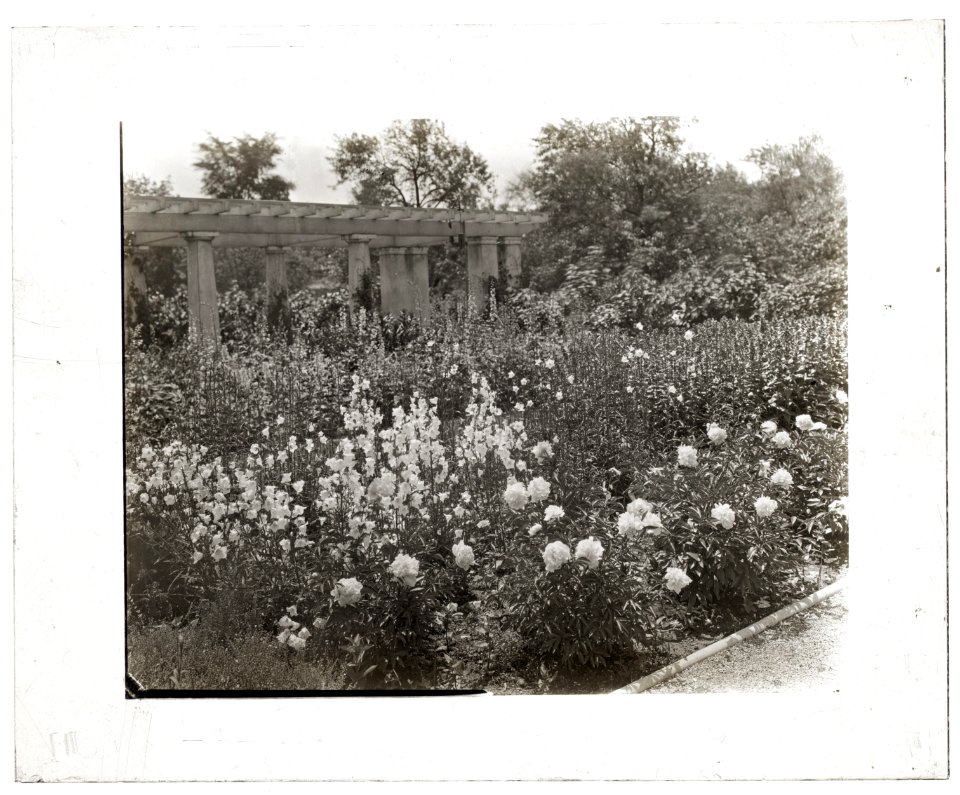Lake Terrace, John Stoughton Newberry, Jr., house, 99 Lake Shore Drive, Grosse Pointe Farms, Michigan.. Pergola LCCN2008680033