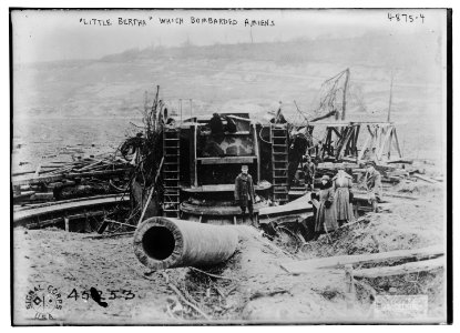 Little Bertha which bombed Amiens LCCN2014708641