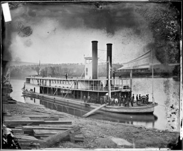 Lookout (Transport Steamer) on Tennessee River - NARA - 528979