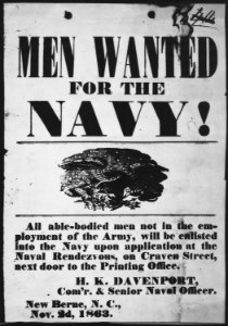 Men Wanted for the Navy, 11-1863 - NARA - 516337