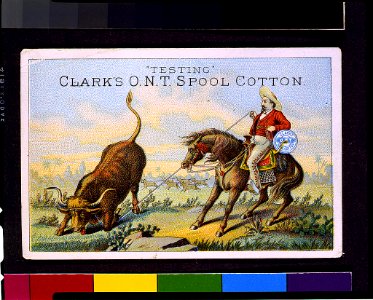Testing Clark's O.N.T. spool cotton LCCN93511593