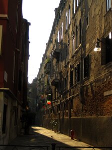 Bricks walls alley