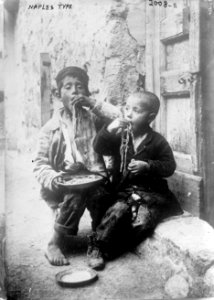 Naples type (two boys eating pasta) LCCN2014687952