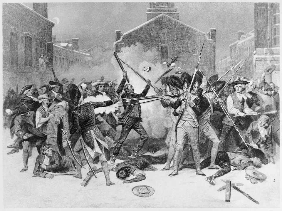 The Boston Massacre, 03-05-1770 - NARA - 513326