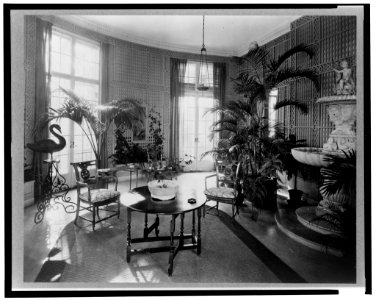 The Causeway, James Parmelee house, 3100 Macomb Street, Washington, D.C. Conservatory) - photo by Frances Benjamin Johnston LCCN2002709159