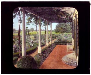 The Appletrees, Henry Eugene Coe house, Southampton, New York. View from porch LCCN2007685965