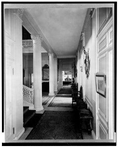 The Causeway, James Parmelee house, 3100 Macomb Street, Washington, D.C. Interior) - photo by Frances Benjamin Johnston LCCN2002709152