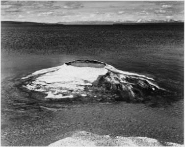 The Fishing Cone - Yellowstone Lake, Yellowstone National Park, Wyoming., 1933 - 1942 - NARA - 520002