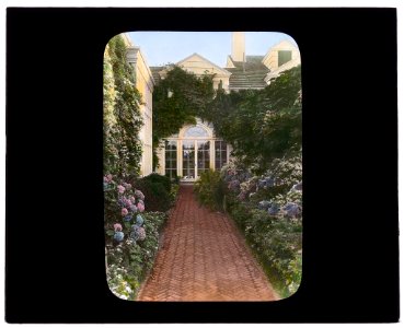 The Orchard, James Lawrence Breese house, 151 Hill Street, Southampton, New York. Conservatory entrance LCCN2008675796