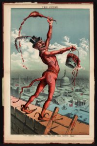 To begin with, 'I'll paint the town red', Grant E. Hamilton, 1885