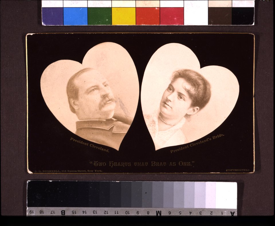 Two hearts that beat as one. President Cleveland. President Cleveland's bride LCCN2009632234