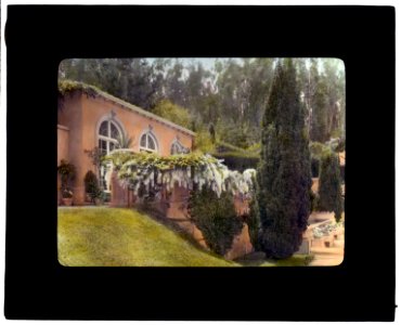 Villa Rose, Joseph Donahoe Grant house, 2260 Redington Road, Hillsborough, California. Pool house LCCN2007684868